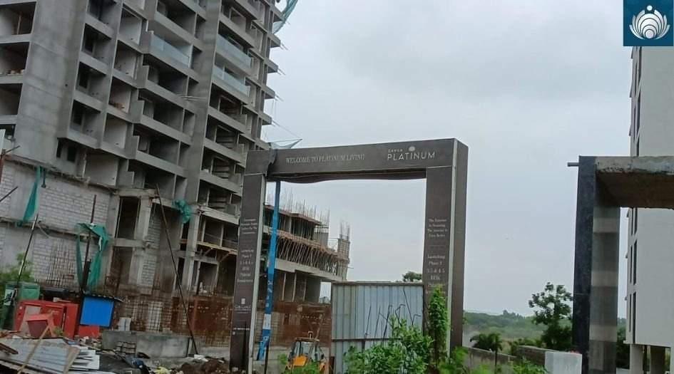  goel ganga platinum b building b Goel Ganga Platinum B Construction Status Sept 25