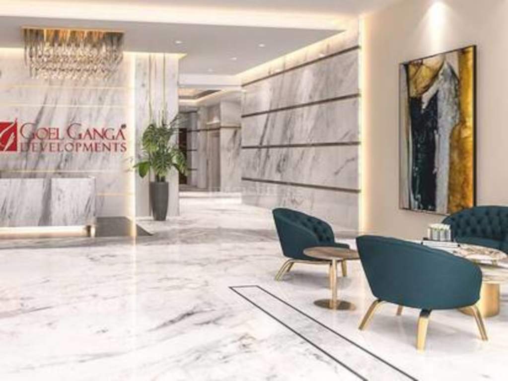  goel ganga platinum b Entrance Lobby