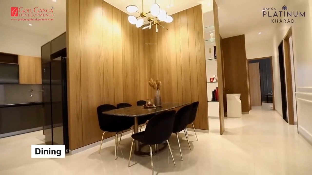  goel ganga platinum b building b Dining Area