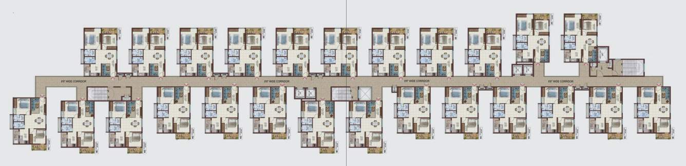  nextown Tower 5 Cluster Plan For Typical Floor Plan
