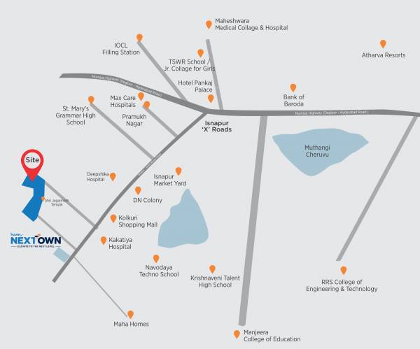  nextown Location Plan