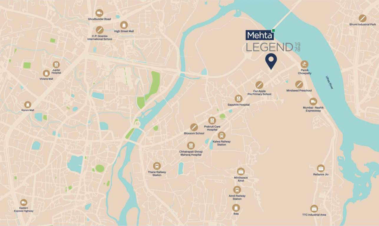  legend 1978 Location Plan