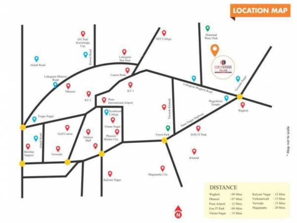  gulmohar-villas-g Location Plan