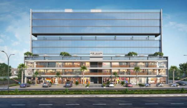 Elevation arcade Elevation