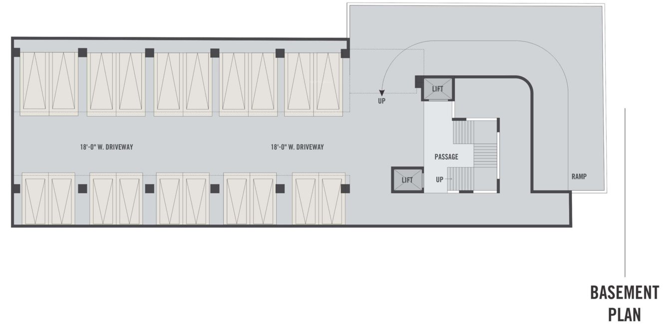  happy heights One Basement Cluster Plan