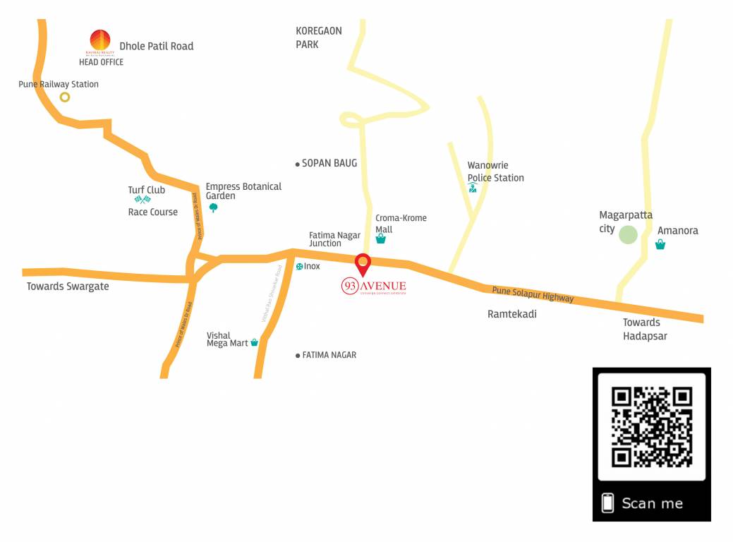  93 avenue phase iii Location Plan