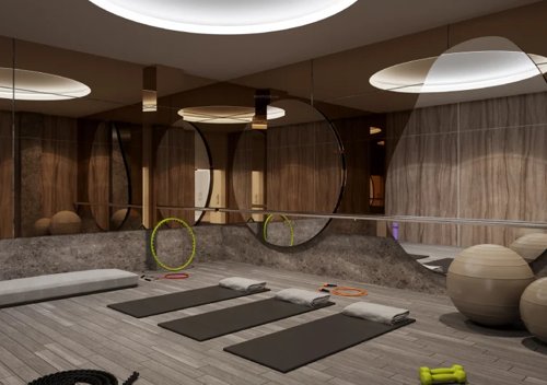  boulevard Yoga/Meditation Area