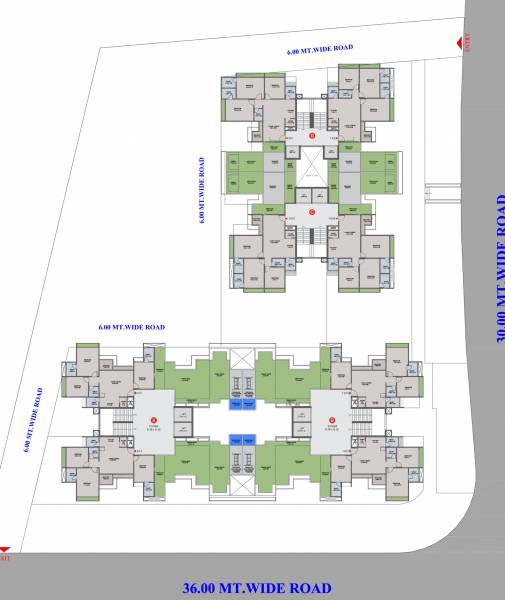  sakar-prime Block A,B,C,D Cluster Plan For Penthouse