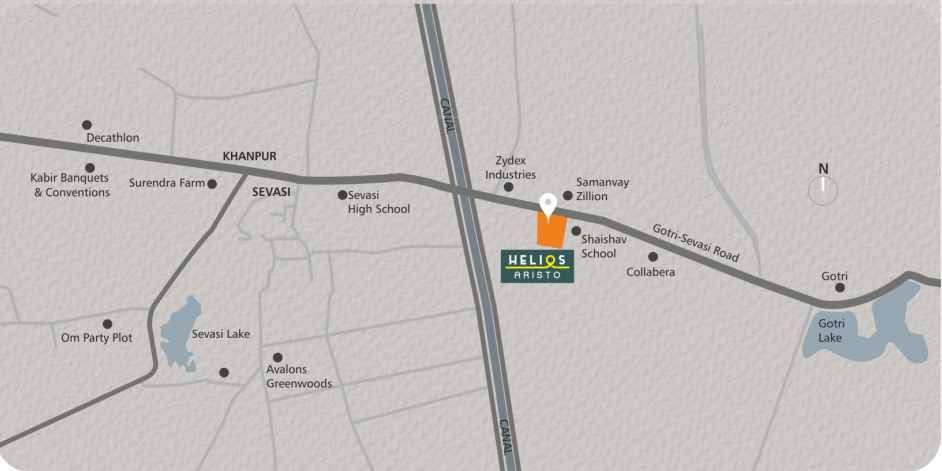  helios aristo Location Plan