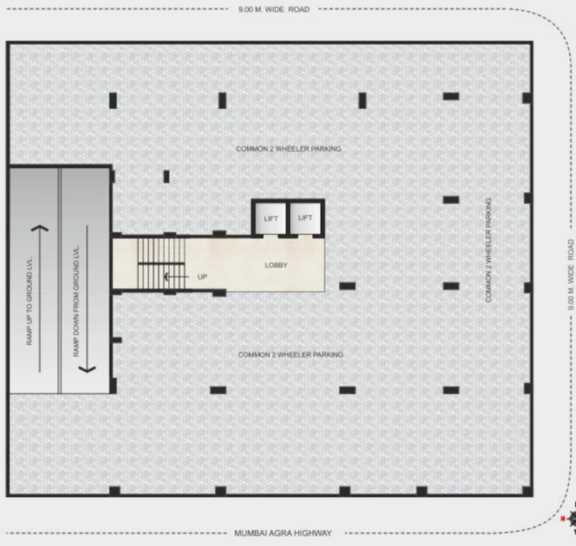  majestic apartment Majestic Apartment Cluster Plan For Basement