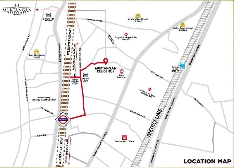  muktangan residency Location Plan