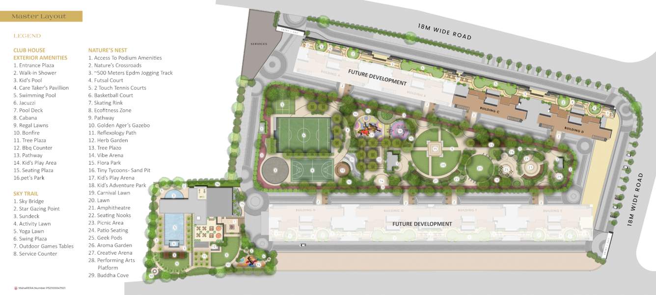 life republic sector r13 13th avenue aros phase ii Master Plan