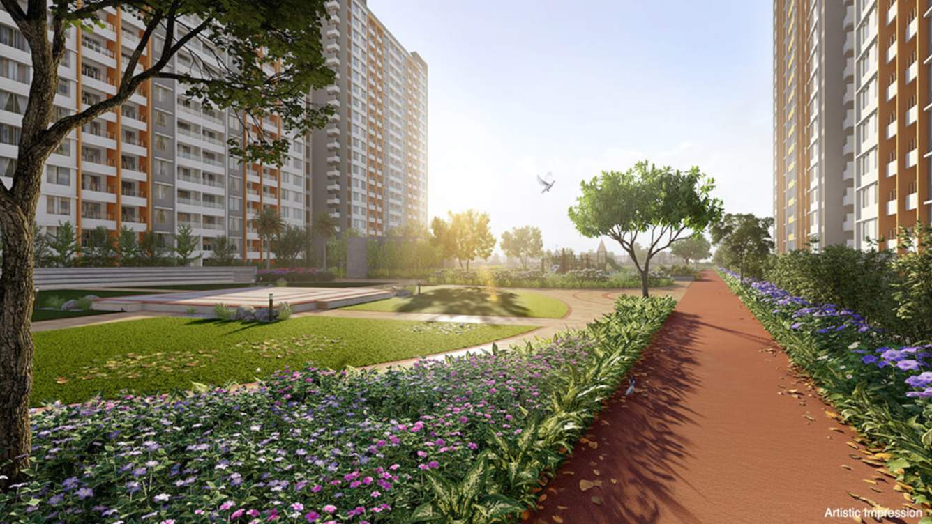 life republic sector r13 13th avenue aros phase ii Landscape Garden and Tree Planting