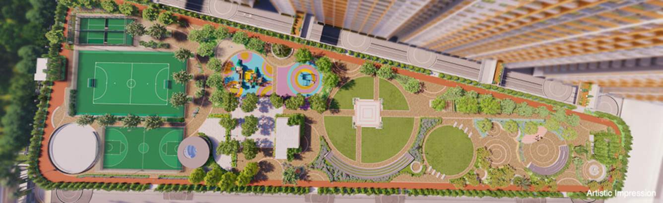 life republic sector r13 13th avenue aros phase ii Terrace Garden