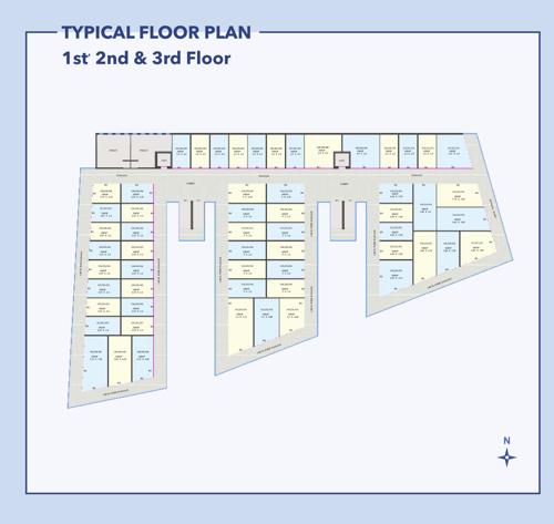  business-signature Business Signature Cluster Plan from 1st to 3rd Floor