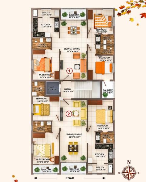  opulence Eminent Opulence Cluster Plan