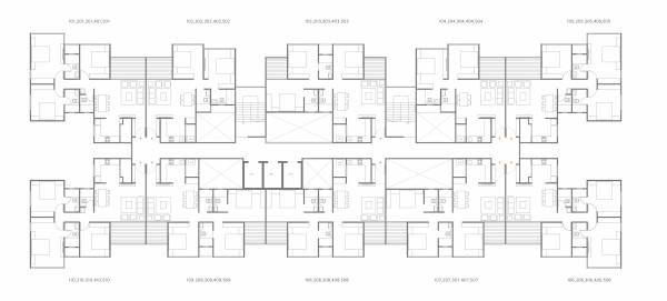  shriyans-3-0 Building A Cluster Plan For Typical Floor Plan