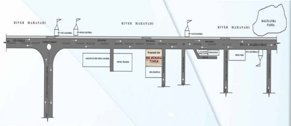  menaka-tower Location Plan