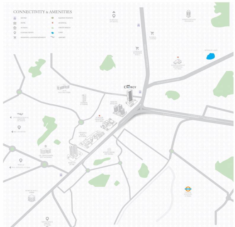  cnergy ph 1 upto 11th floor Location Plan