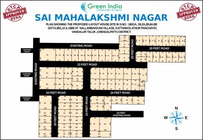  sai-mahalakshmi-nagar Layout Plan