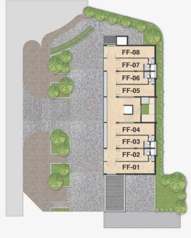  swaraaj high street retail annexe Swaraaj High Street Retail Annexe Cluster Plan For 1st Floor