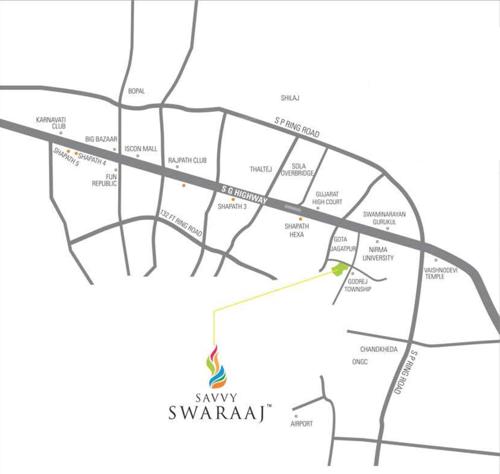  swaraaj-high-street-retail-annexe Location Plan