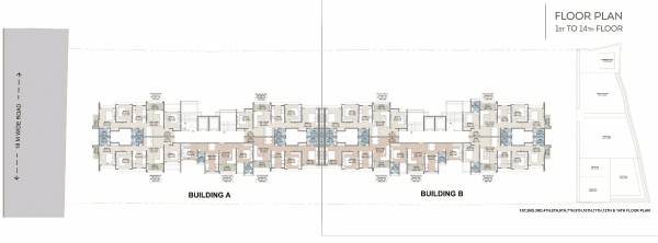 B Wing Cluster Plan parshwa-greens B Wing Cluster Plan