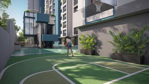  the-origin Basketball Court