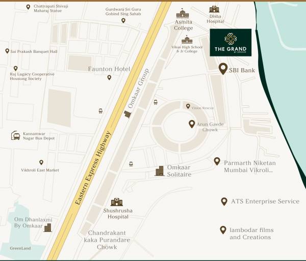  the-grand Location Plan