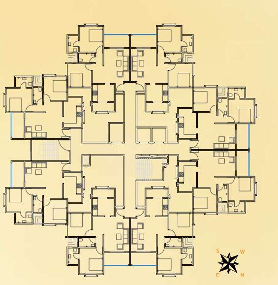  dmk stella Cluster Plan For Typical Floor Plan