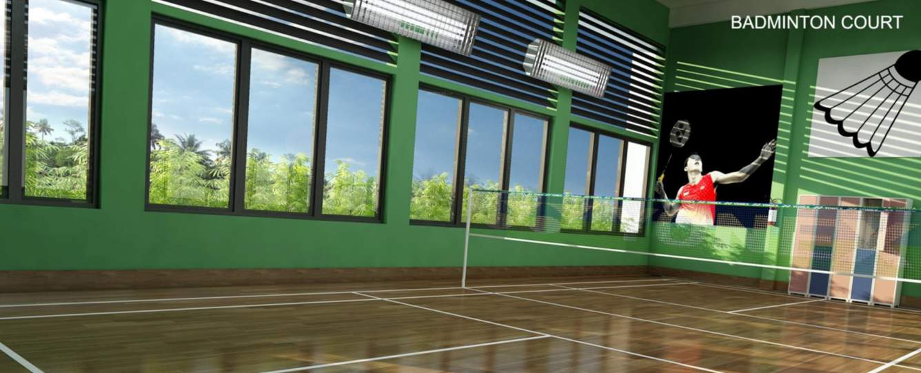  the origin villas Badminton Court