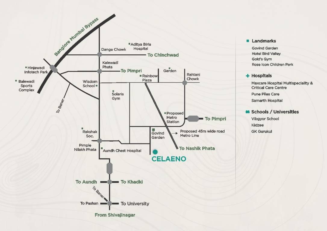  celaeno Location Plan