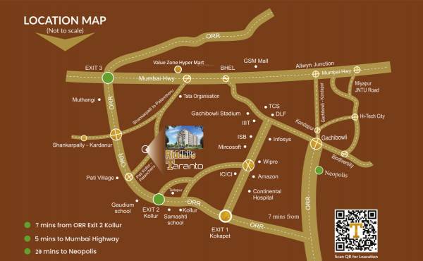  riddhis-taranto Location Plan