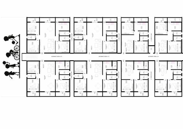 homes Homes Cluster Plan