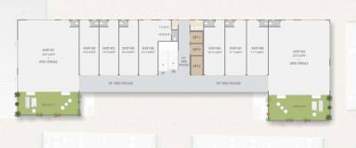  gajanan-arcade Gajanan Arcade Cluster Plan For 4th Floor