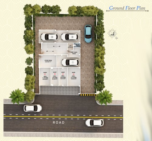  galaxia Galaxia Cluster Plan for ground Floor