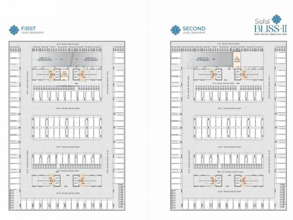  safal-bliss-ii Tower 2 Cluster Plan