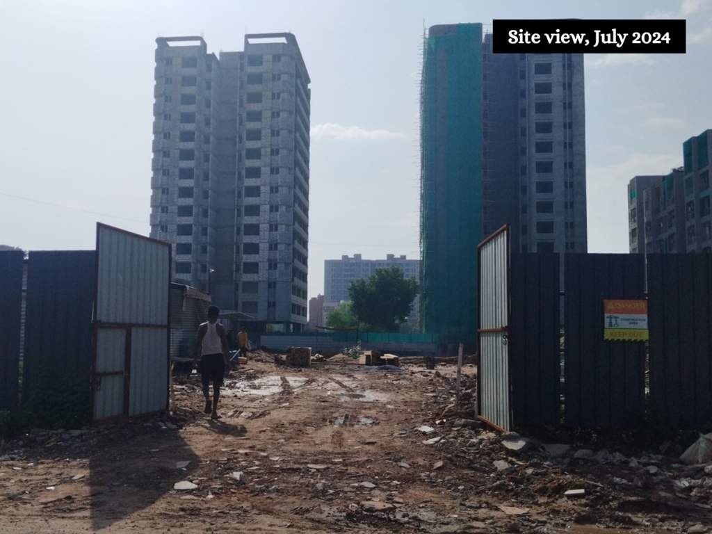  safal bliss ii Tower 1 Construction Status July 24