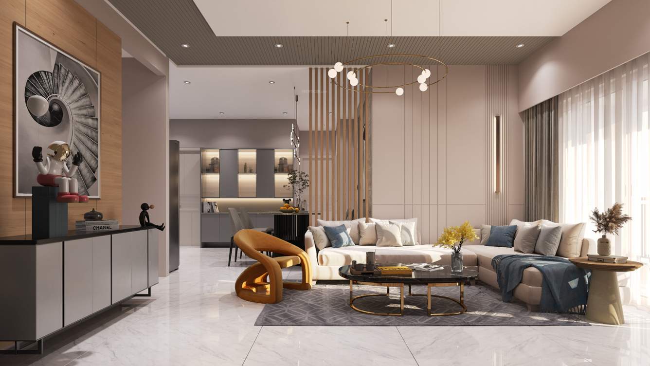  safal bliss ii Living Area