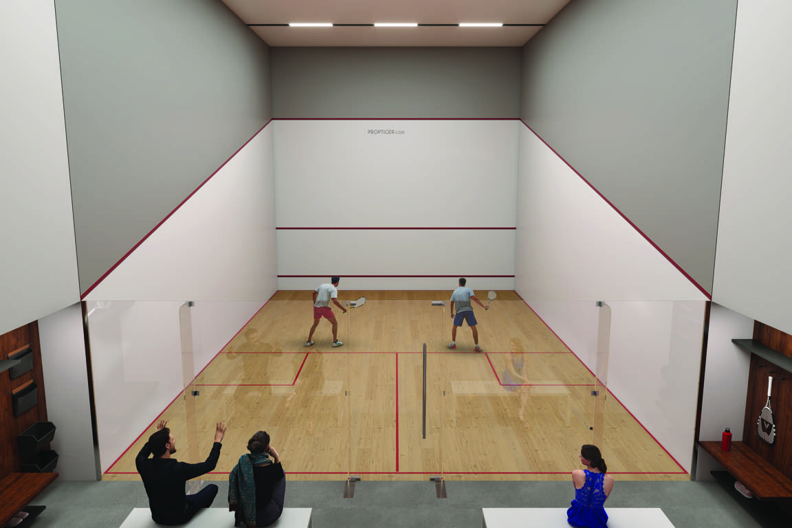  mahindra vista Squash Court