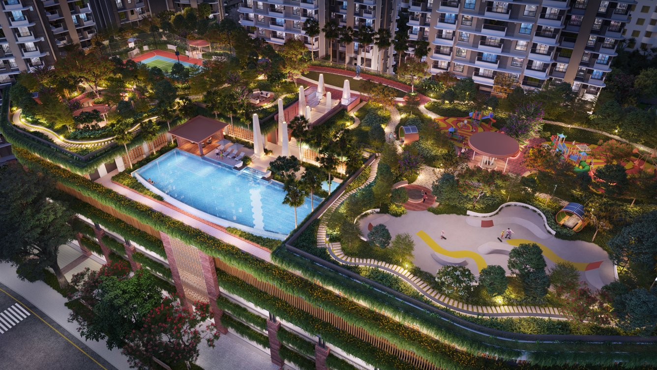  mahindra vista Swimming Pool