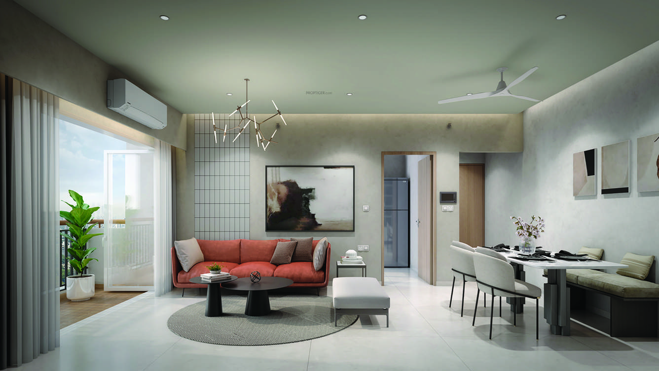  mahindra vista Living Area