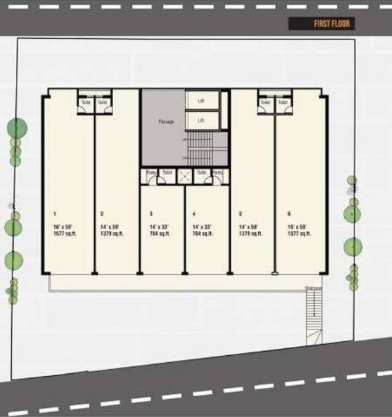 Trisha Square II Cluster Plan For 1st Floor square-ii Trisha Square II Cluster Plan For 1st Floor