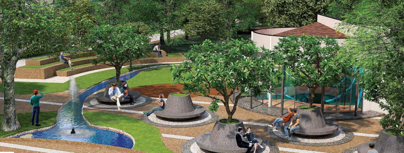  the pointe Landscaped Gardens