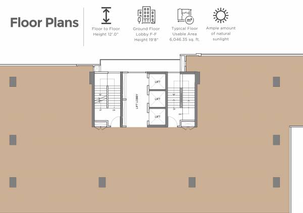  crest Sunteck Crest Cluster Plan For Ground Floor