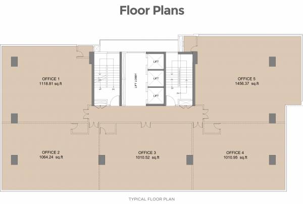 crest Sunteck Crest Typical Cluster Plan