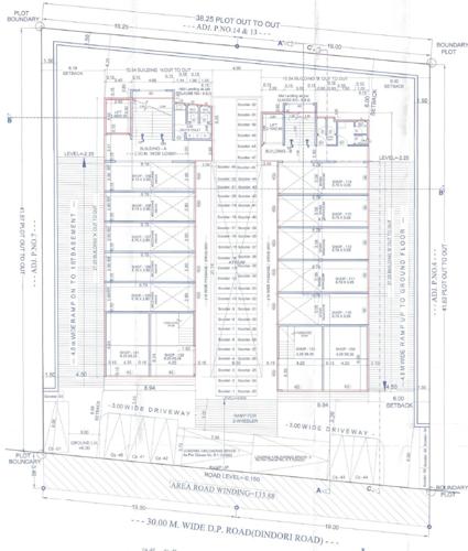  champa-business-square Champa Business Square Cluster Plan For Ground Floor