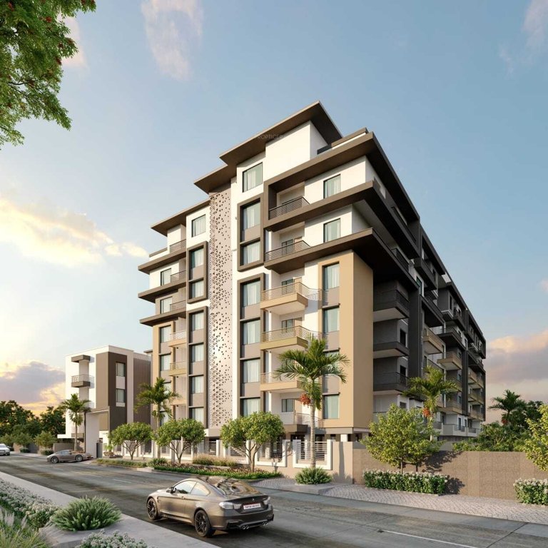  madhuban diamond heights Elevation