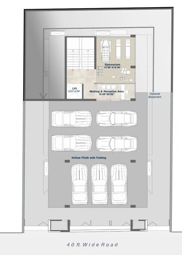  samyak-residency Samyak Residency Cluster Plan For Ground Floor