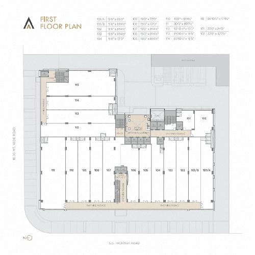  business-gateway Business Gateway Cluster Plan for 1st Floor